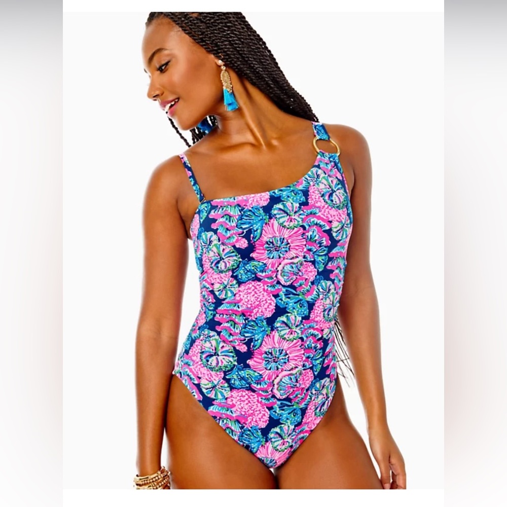 NWT Lilly Pulitzer Leola one piece swimsuit size 0